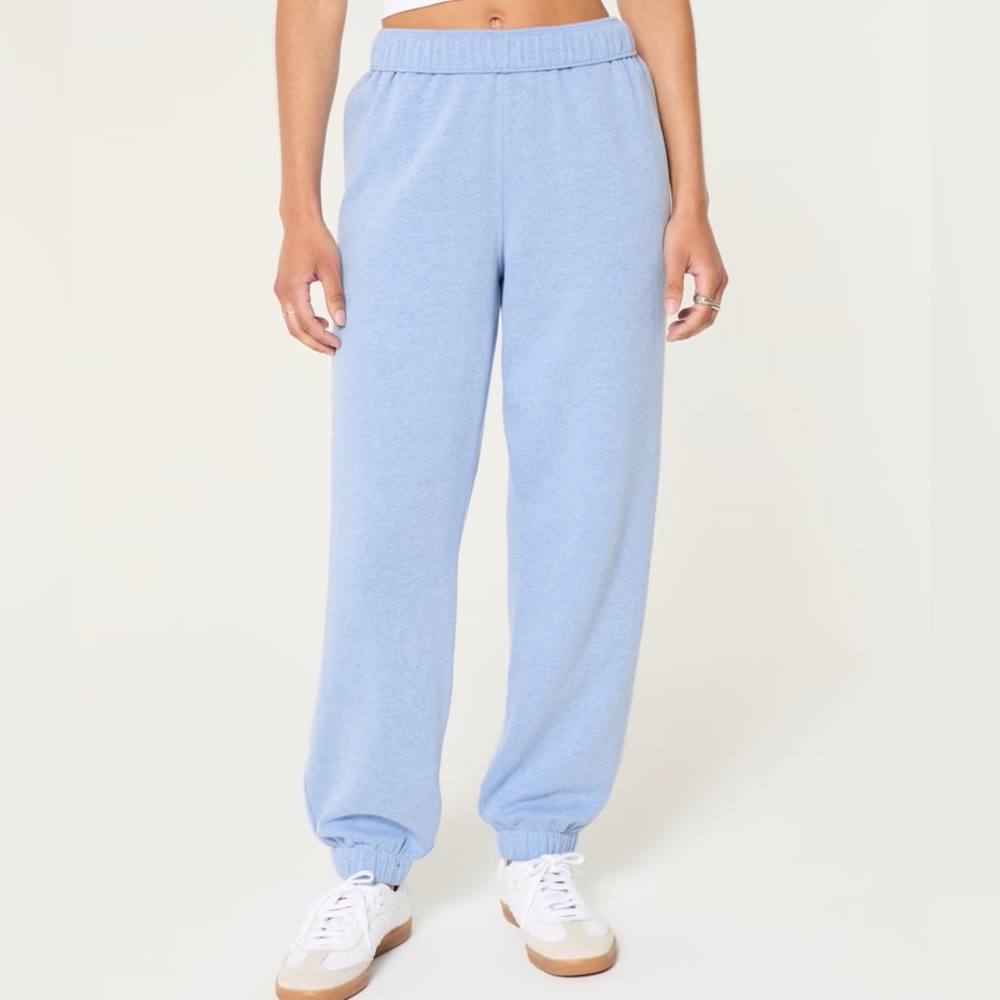 Hollister Fleece Icon Dad joggers